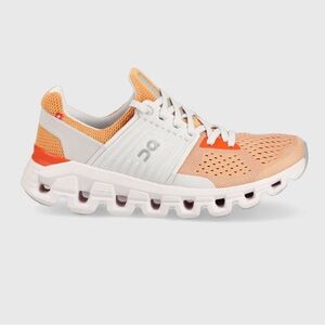On Women’s Cloudswift Orange running shoes size 9